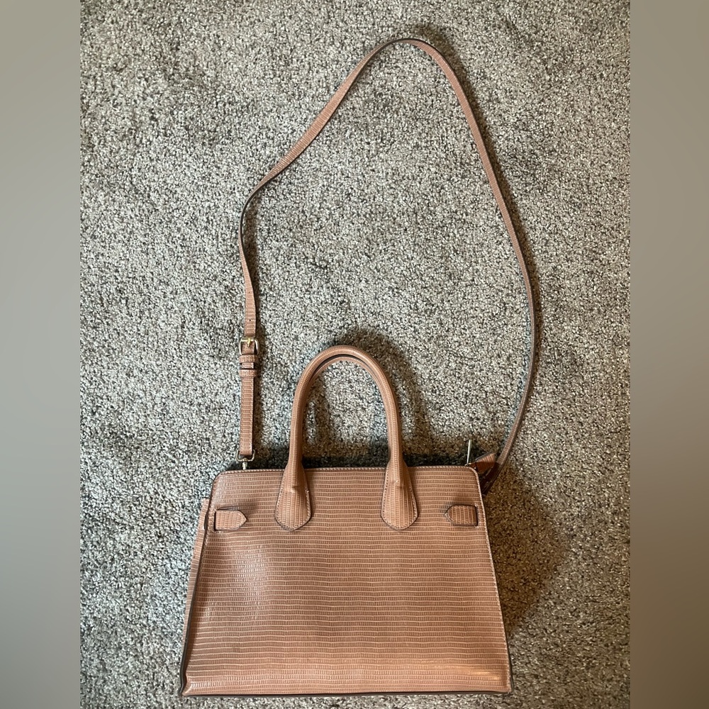 A.New.Day Tan Handbag
